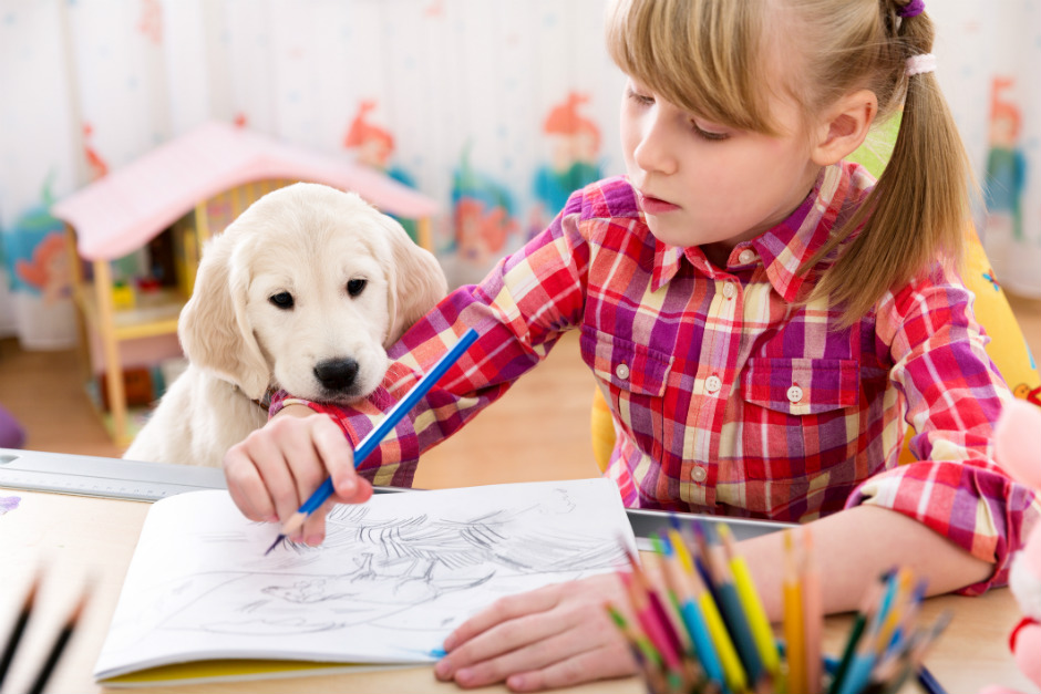 perros pueden ayudar a los niños con déficit de atención (TDAH)