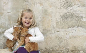 Los pequeños que viven con un gato suelen tener menos posibilidades de desarrollar alergias y asma