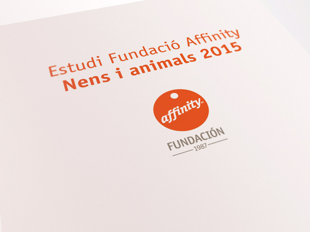 Whitepaper del Estudio Fundación Affinity Niños y Animales 2015