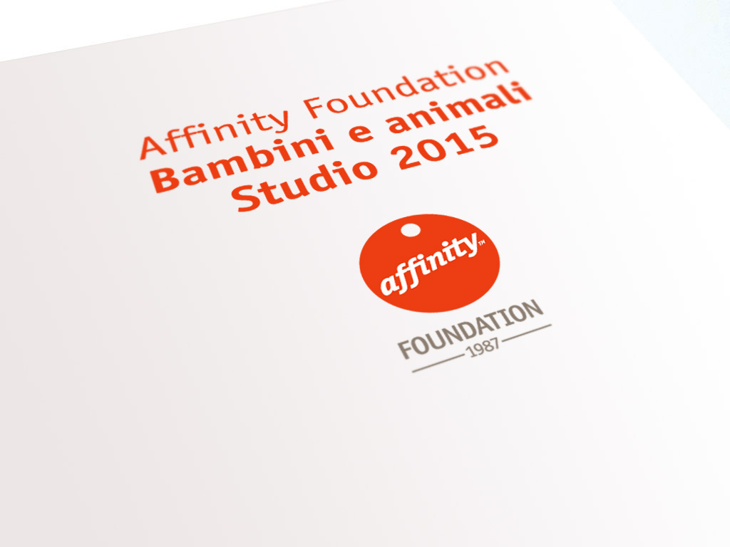 Whitepaper dello Studio Fondazione Affinity su bambini e animali 2015